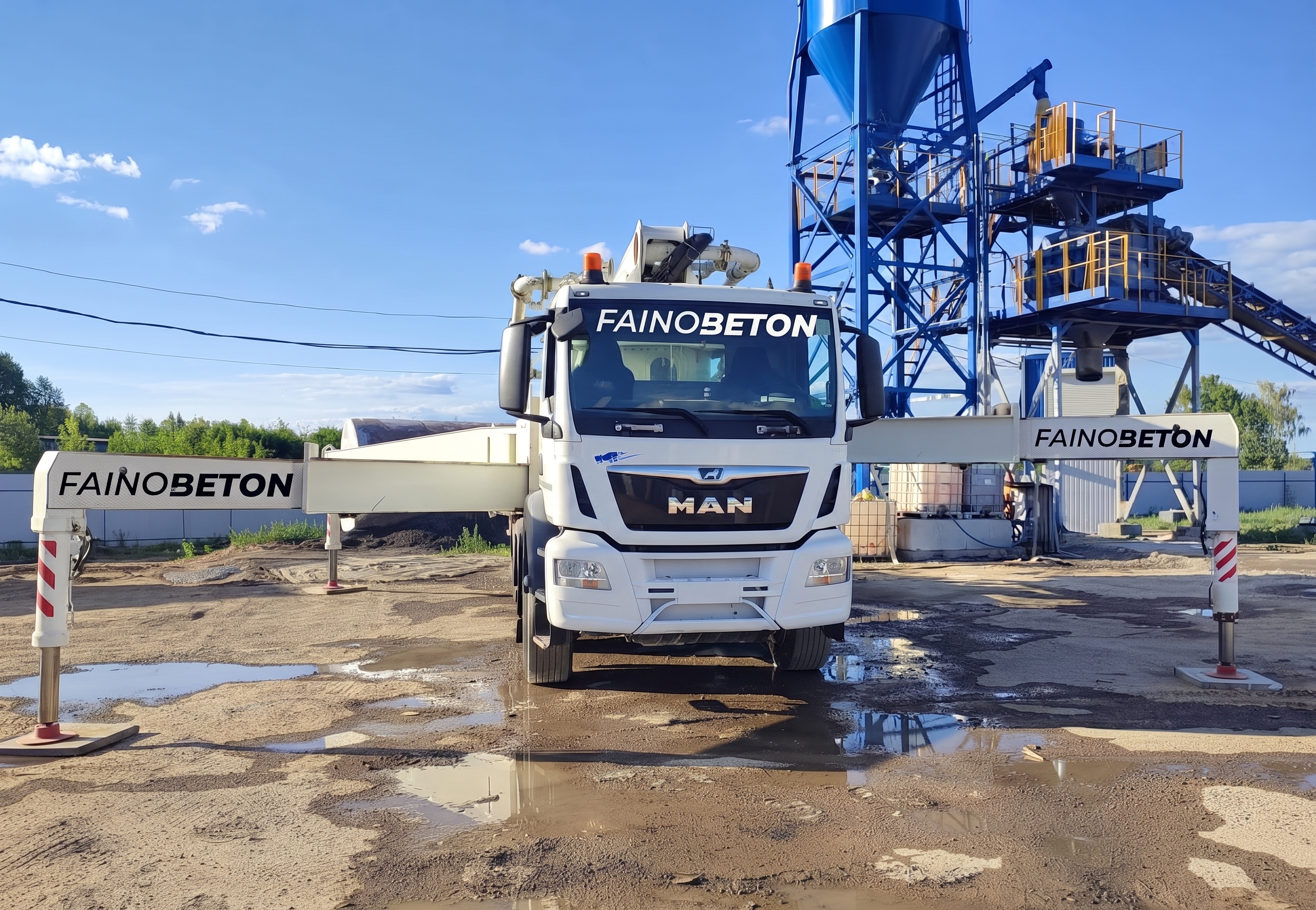 Автобетононасос FAINO BETON